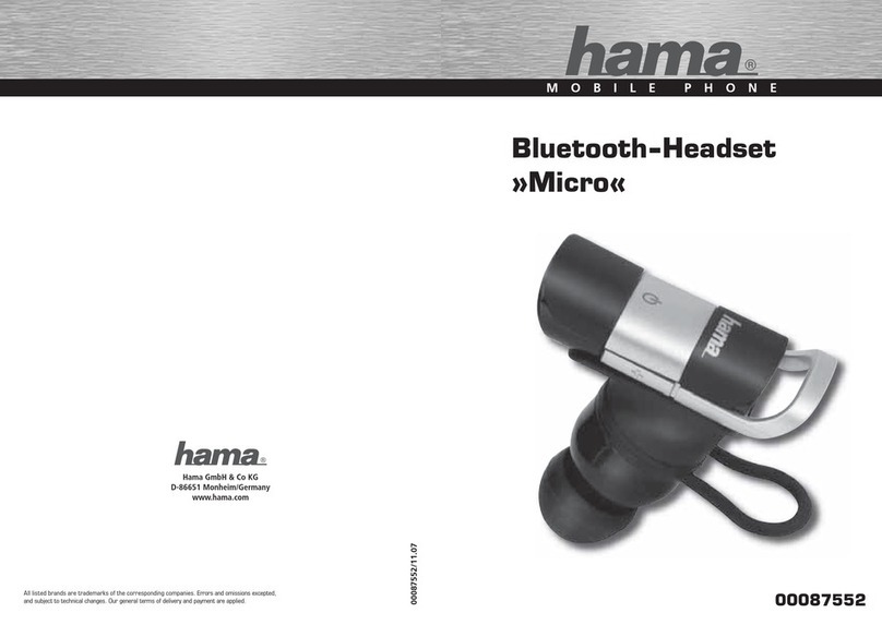 Hama Micro Operating	 instruction