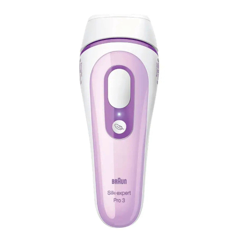Braun Silk expert Pro 3 User manual