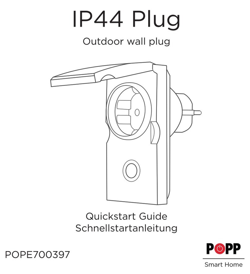 Popp IP44 Plug quick start guide