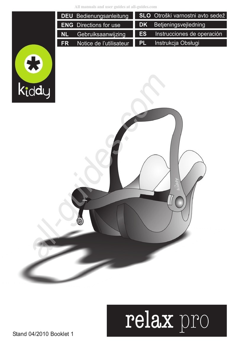 KIDDY RELAX PRO - Manual