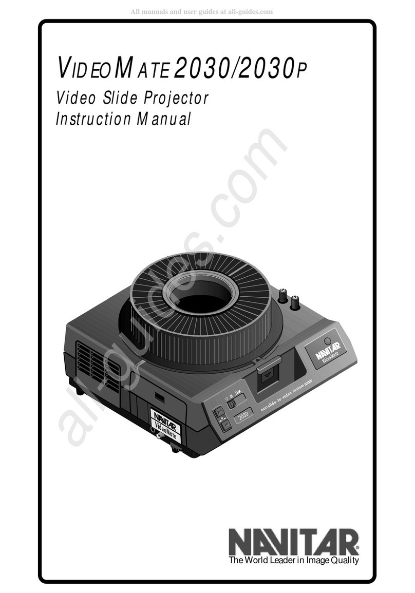 Navitar VIDEOMATE 2030 User manual Navitar VIDEOMATE 2030 User manual