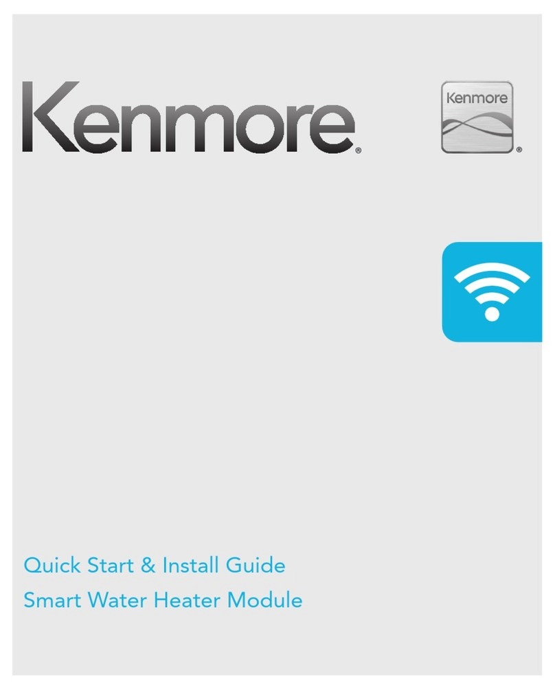 Kenmore Sensor smart electric dryer Quick Start Install Guide Kenmore Sensor smart electric dryer Quick Start Install Guide