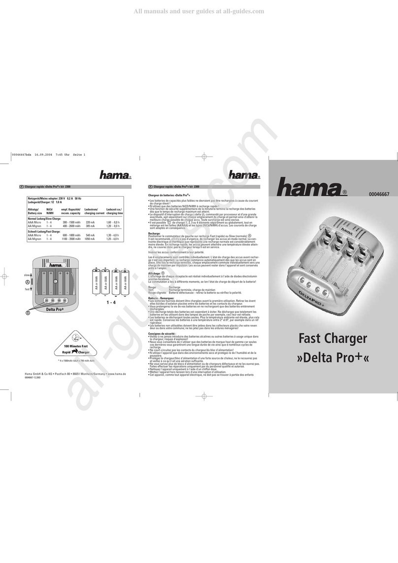 Hama Delta Pro+ operating instructions