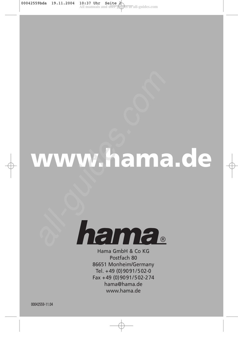 Hama SC-180 instruction manual