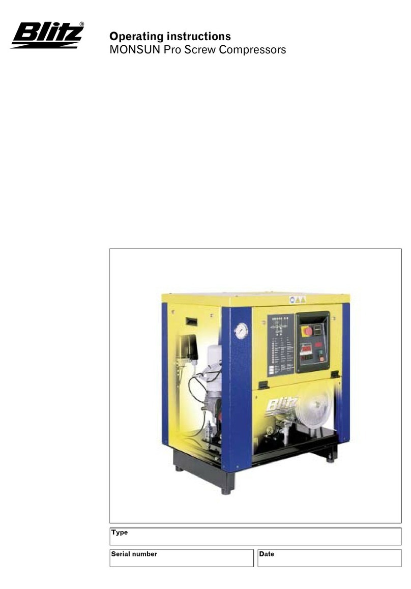 Blitz MONSUN Pro Series operating instructions