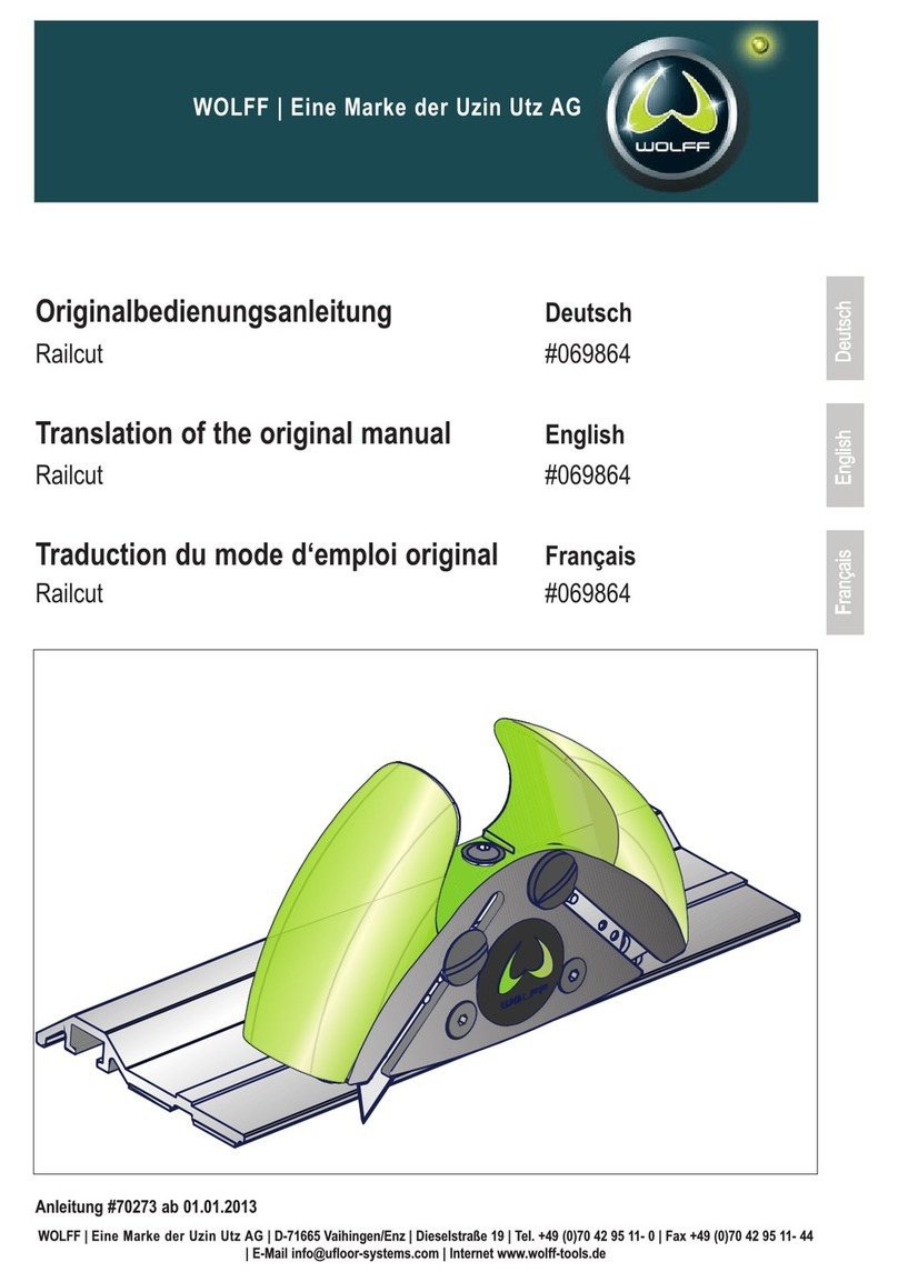 WOLFF Railcut Repair manual WOLFF Railcut Repair manual