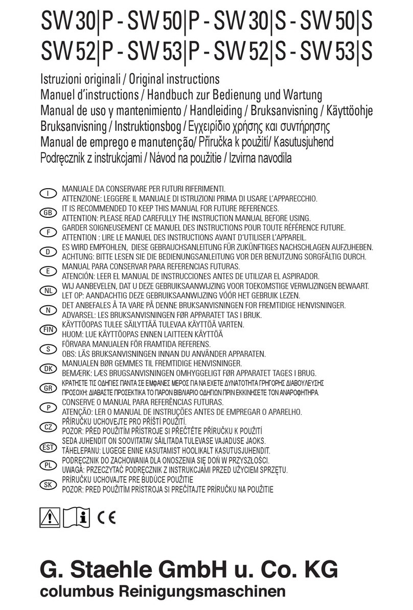 Columbus SW30P Original instructions