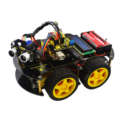 Keyestudio 4WD Bluetooth Multi-functional Car User manual