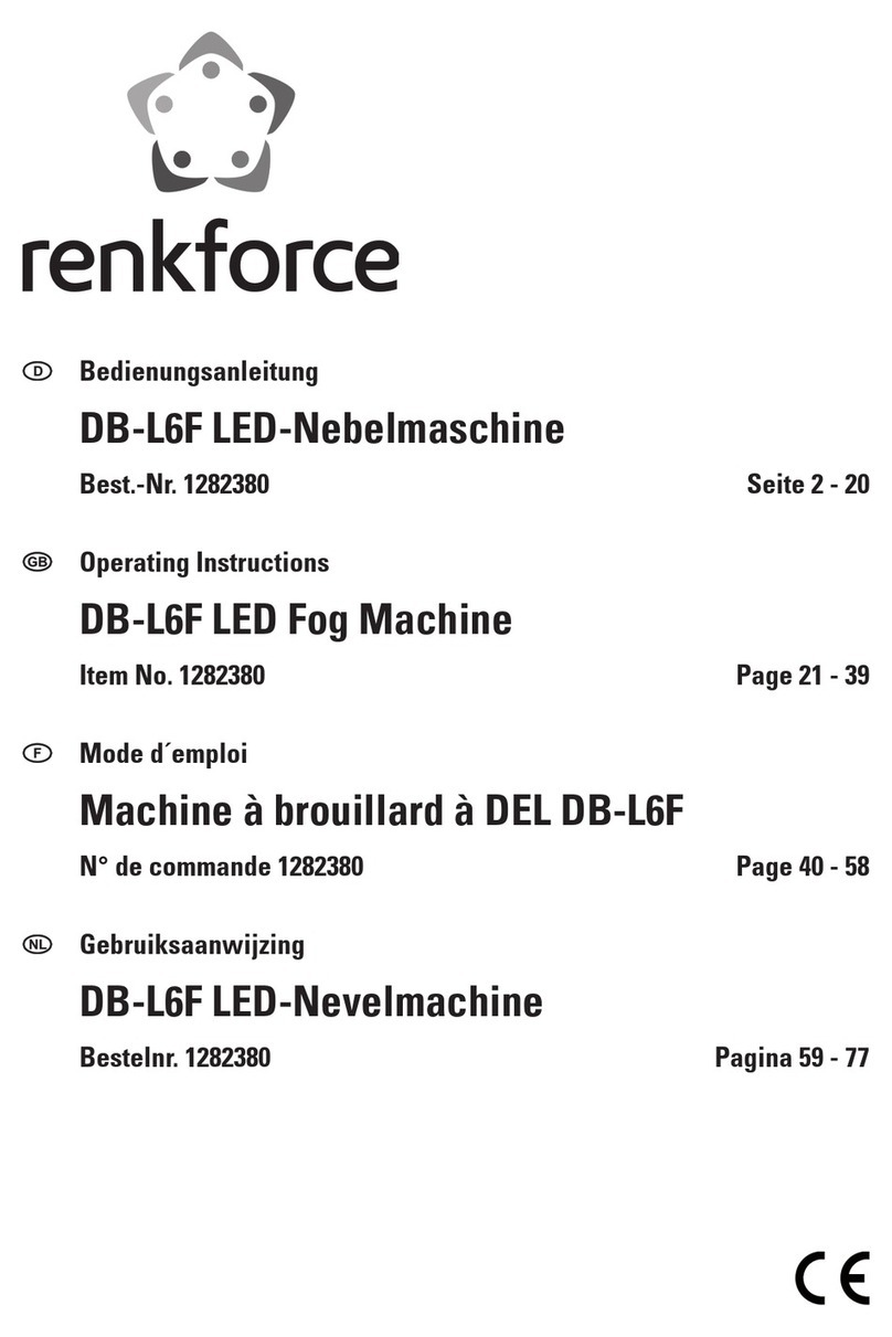 Renkforce DB-L6F operating instructions