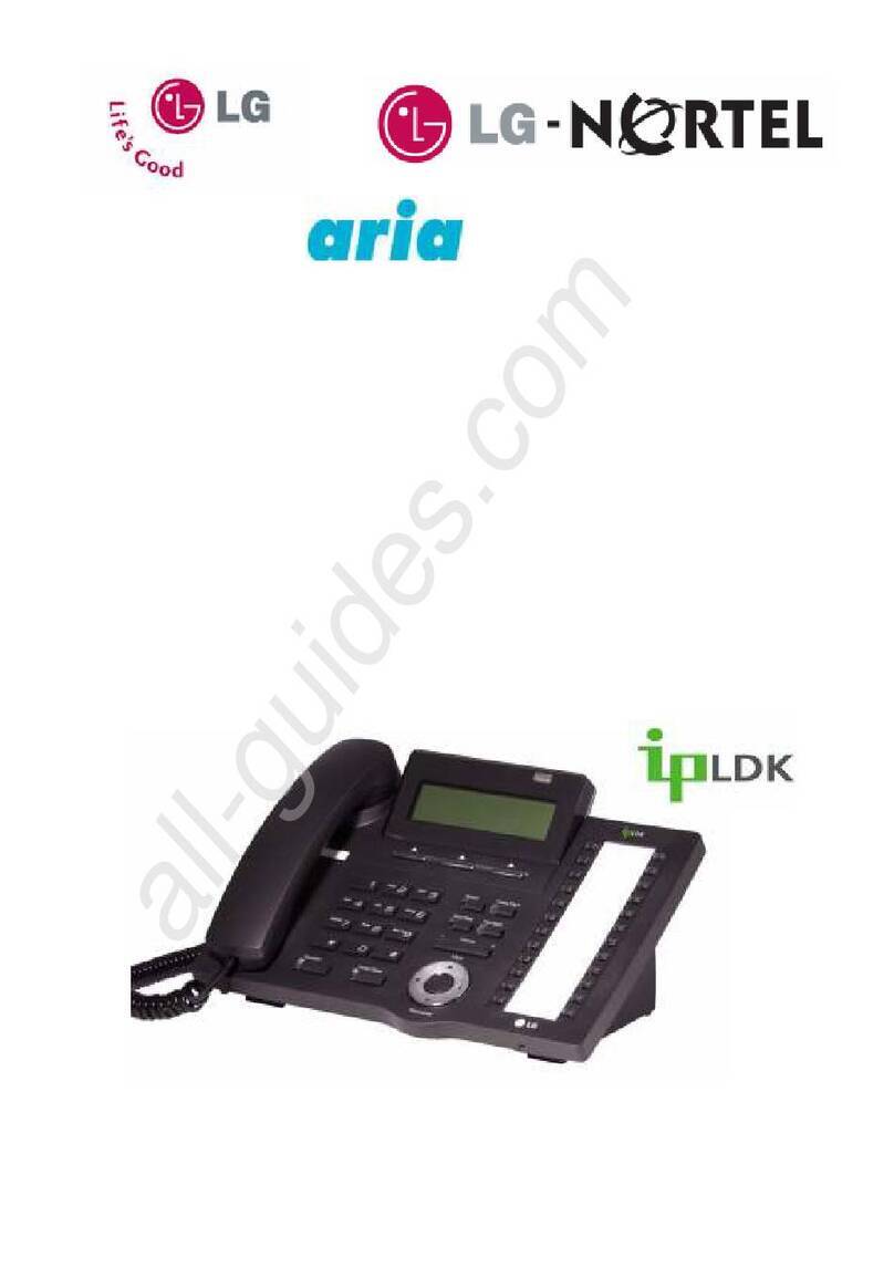 LG-Nortel Aria-24IP user guide