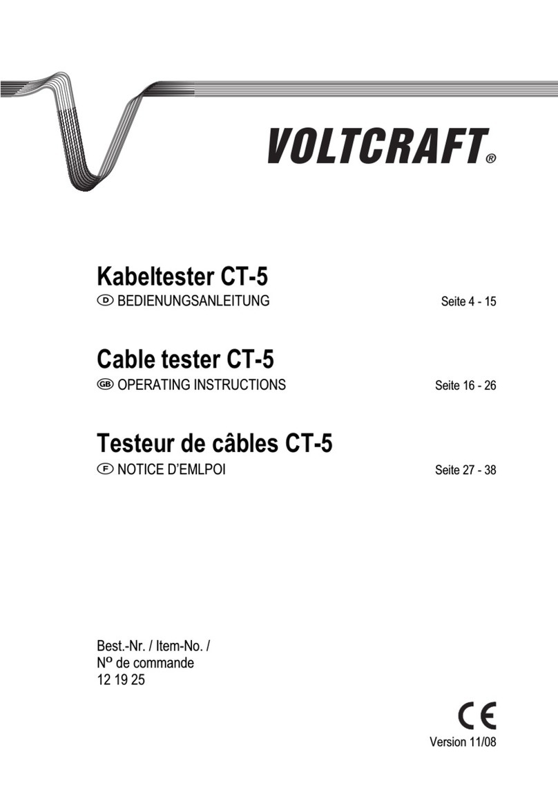 VOLTCRAFT CT-5 operating instructions