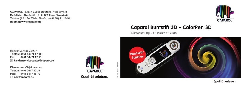 Caparol ColorPen 3D User manual