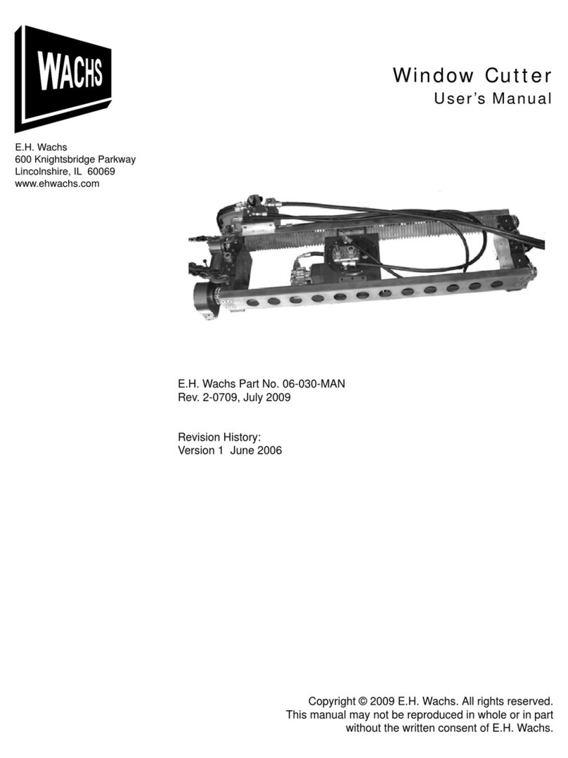 Wachs 06-030-MAN User manual