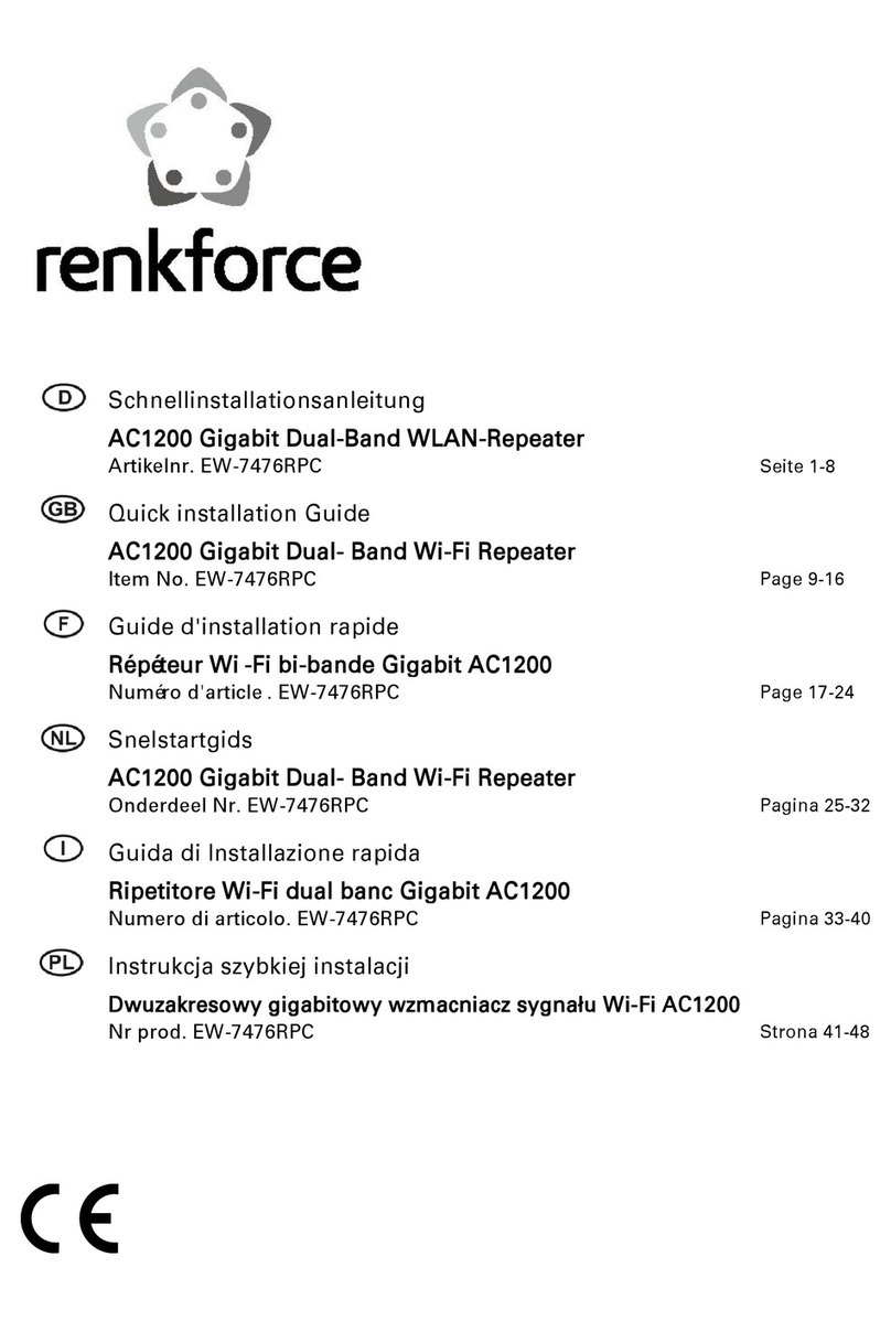 Renkforce EW-7476RPC User manual