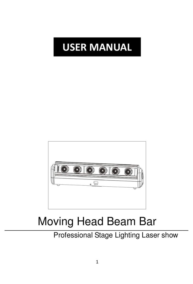 Lightful Moving Head Beam Bar user manual Lightful Moving Head Beam Bar user manual