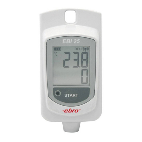 Ebro EBI 25 Series User manual