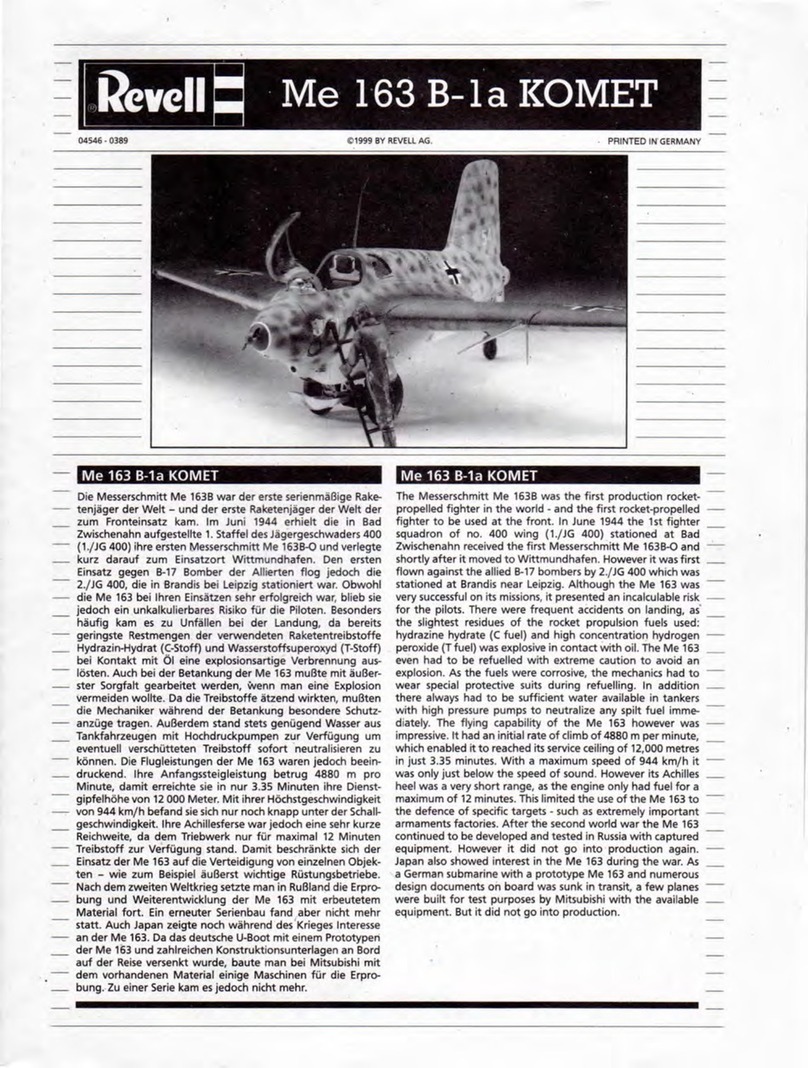 REVELL 04546 User manual