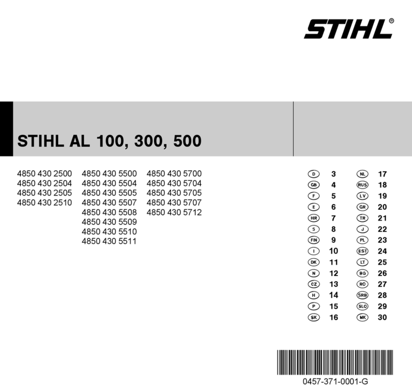 Stihl STIHL AL 100 quick start guide