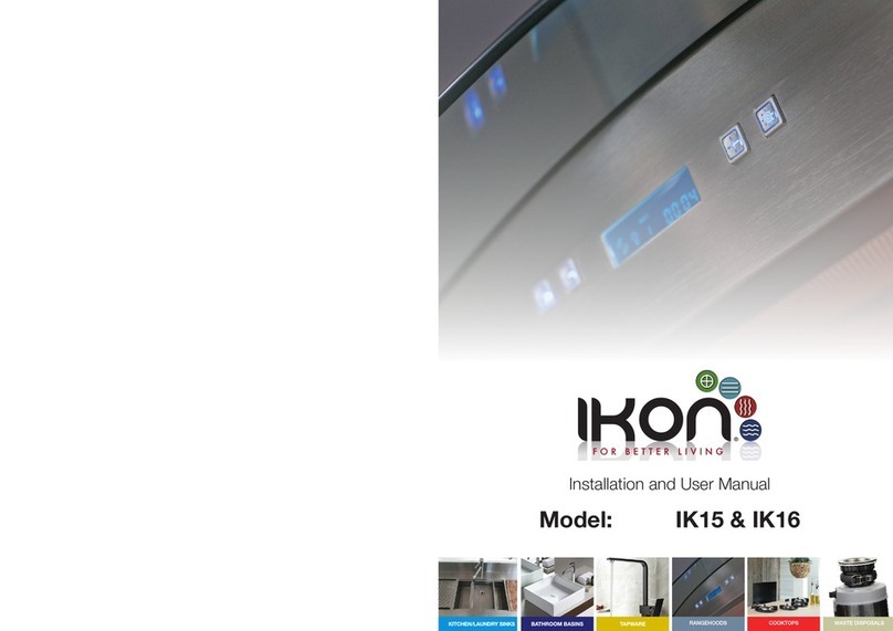 Ikon IK15 Installation and user manual