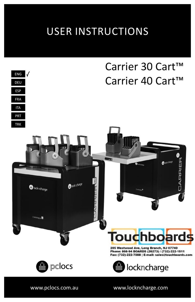 LocknCharge Carrier 30 Cart User manual LocknCharge Carrier 30 Cart User manual