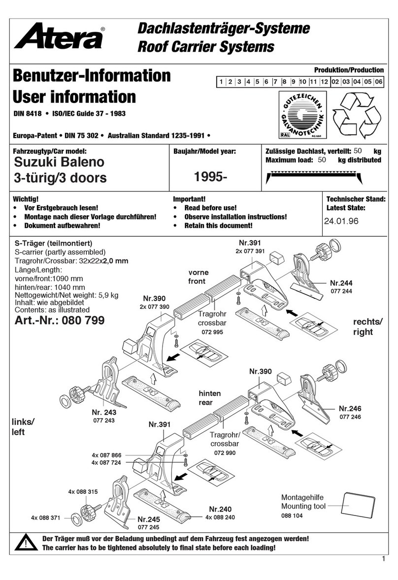 Atera 080 799 User information