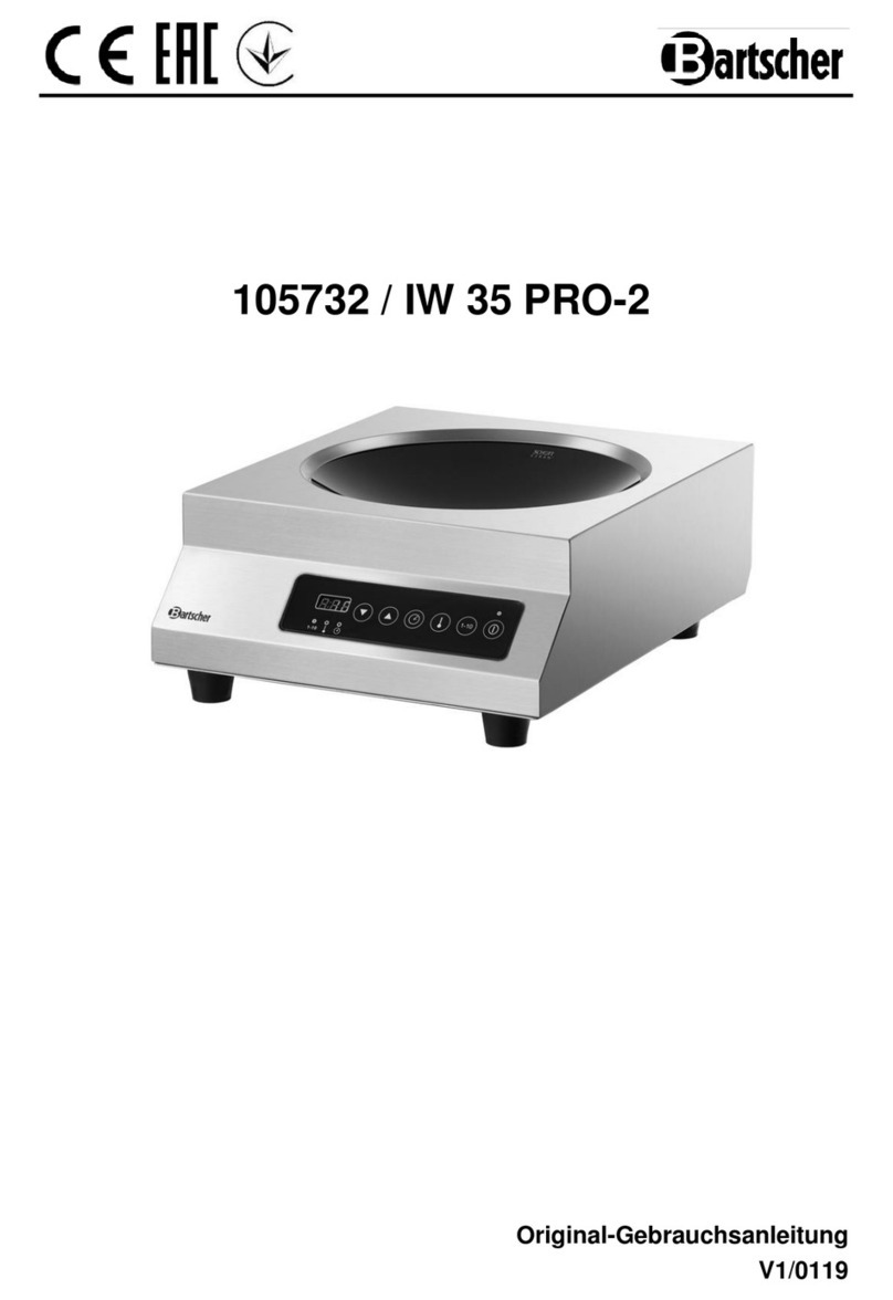Bartscher IW 35 PRO-2 manual
