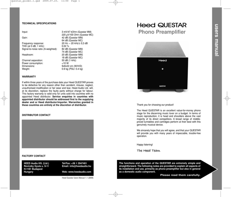 HEED Questar User manual