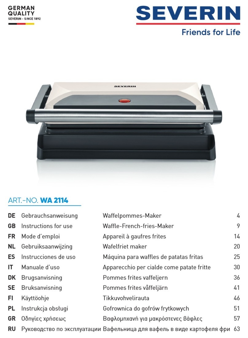 SEVERIN WA 2114 User manual