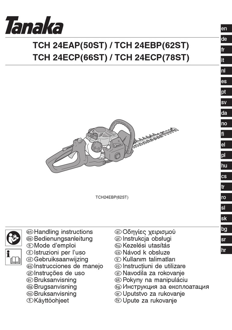 Tanaka TCH 24EAP User manual