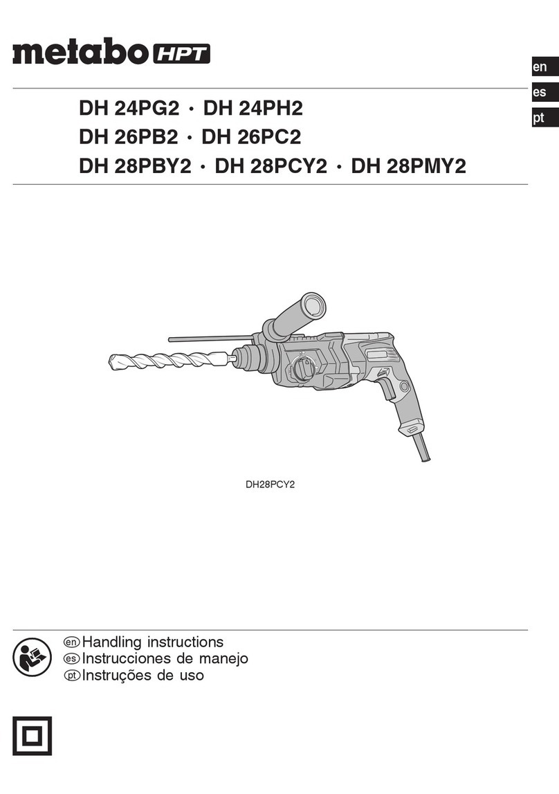 Metabo HPT DH 24PG2 User manual