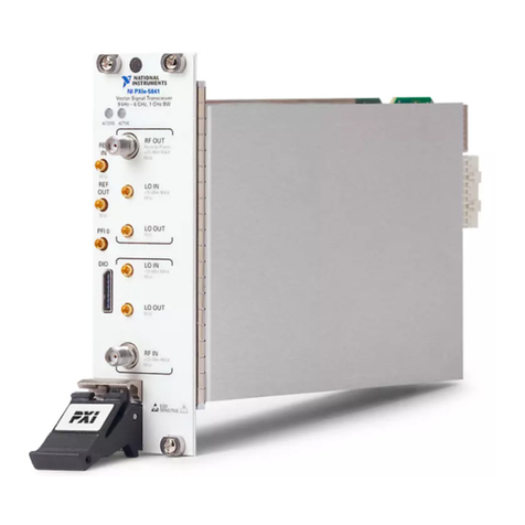 National Instruments PXIe-5841 Getting started guide