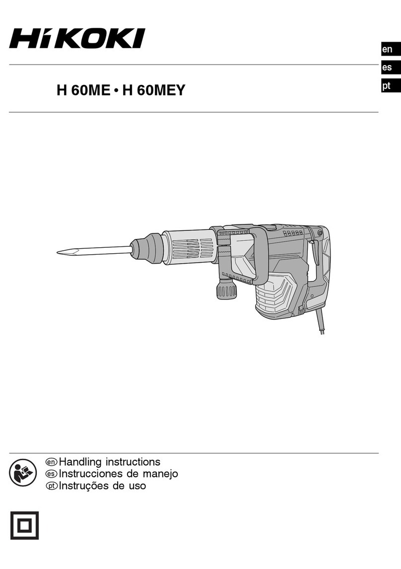 HIKOKI H 60ME User manual
