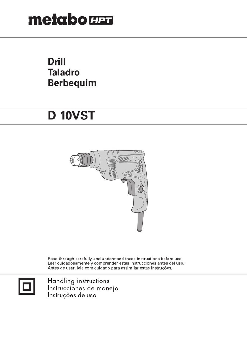 Metabo HPT D 10VST User manual