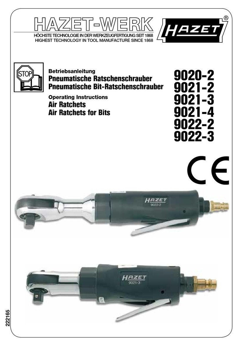 HAZET-WERK 9020-2 operating instructions