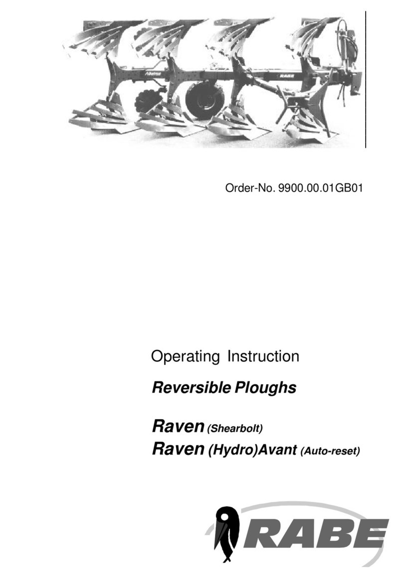 Rabe Raven Avant Series Operating instruction Rabe Raven Avant Series Operating instruction