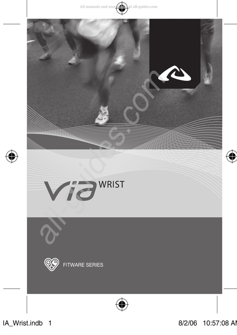 HighGear Fitware Series Maintenance manual