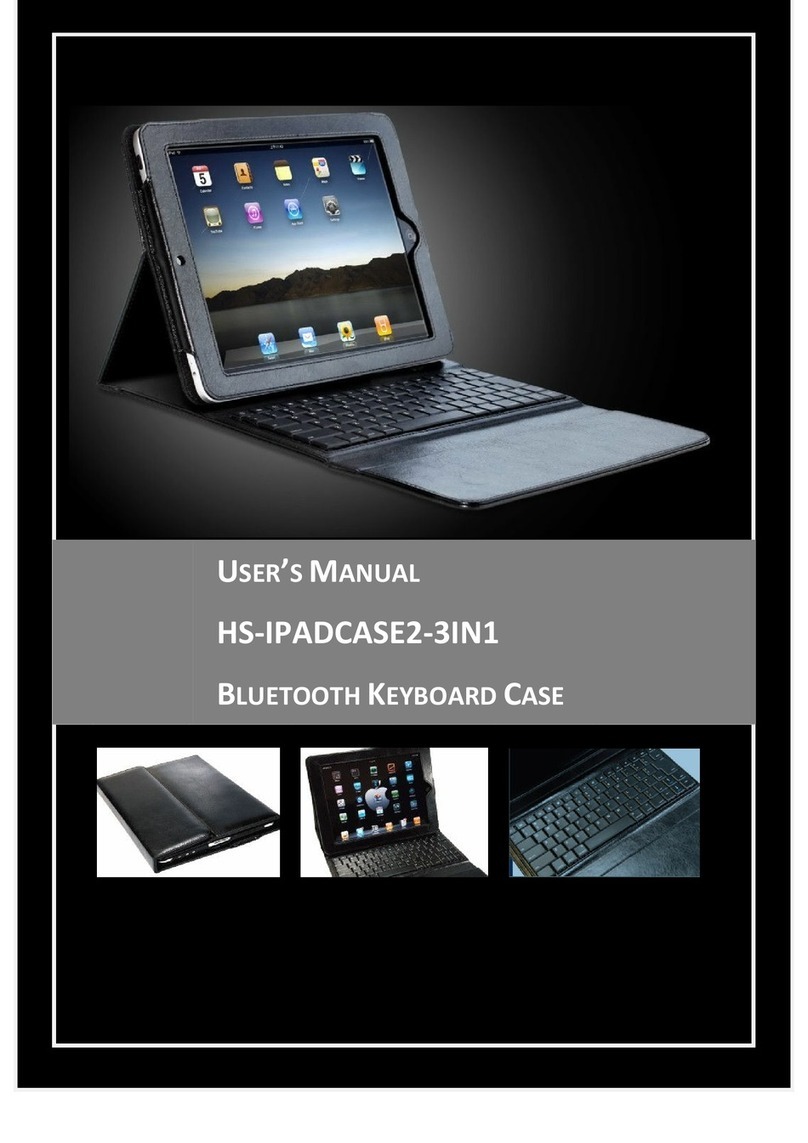Hipstreet HS-IPADCASE2-3IN1 user manual