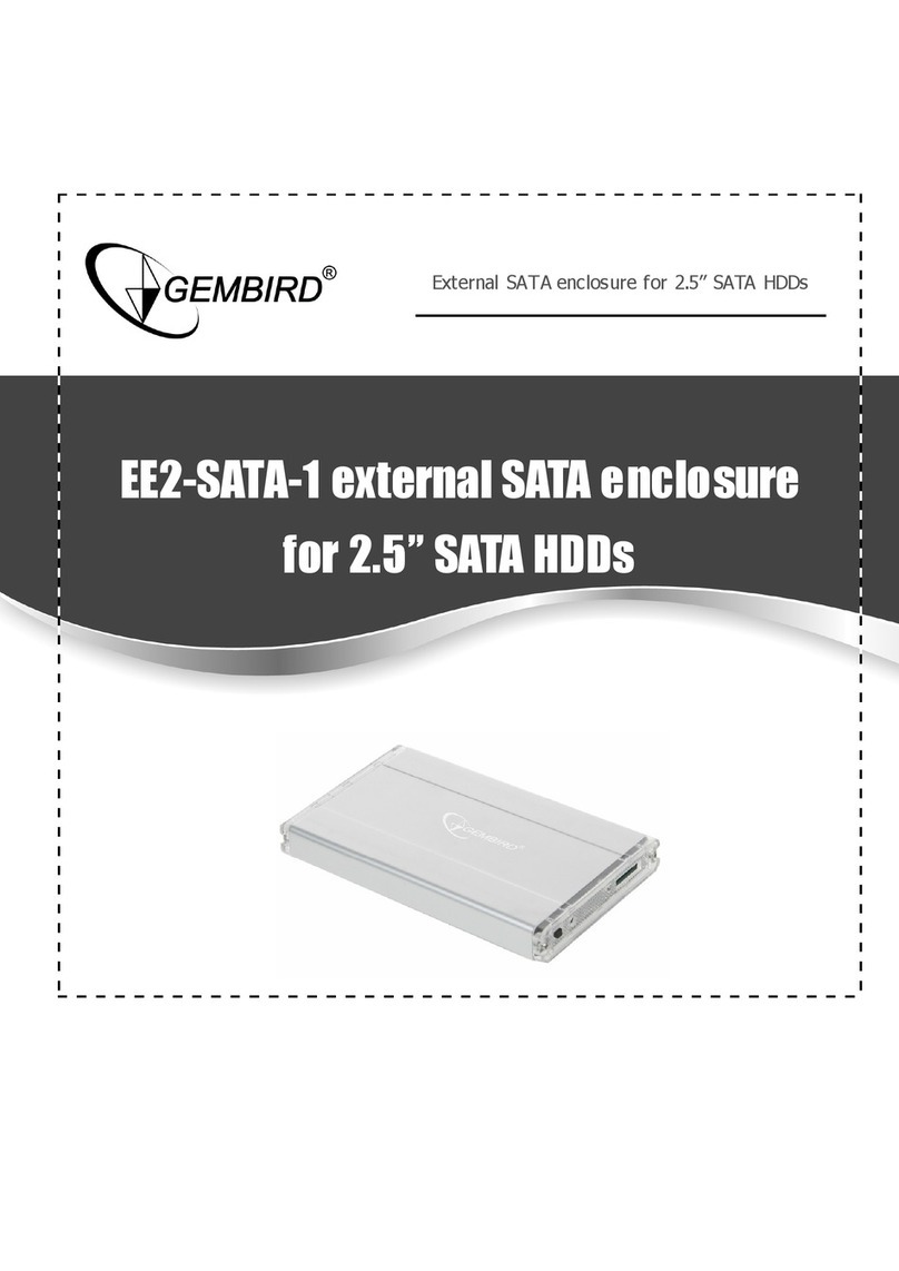 Gembird EE2-SATA-1 User manual
