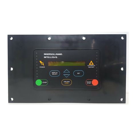 Ingersoll-Rand Intellisys Remote Interface User manual