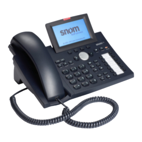 Snom 300 User manual