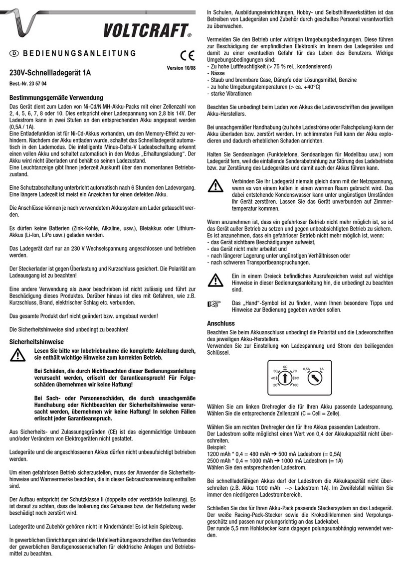 VOLTCRAFT 23 57 04 User manual