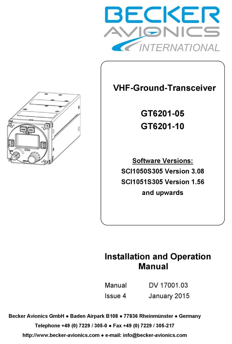 Becker GT6201-05 User manual