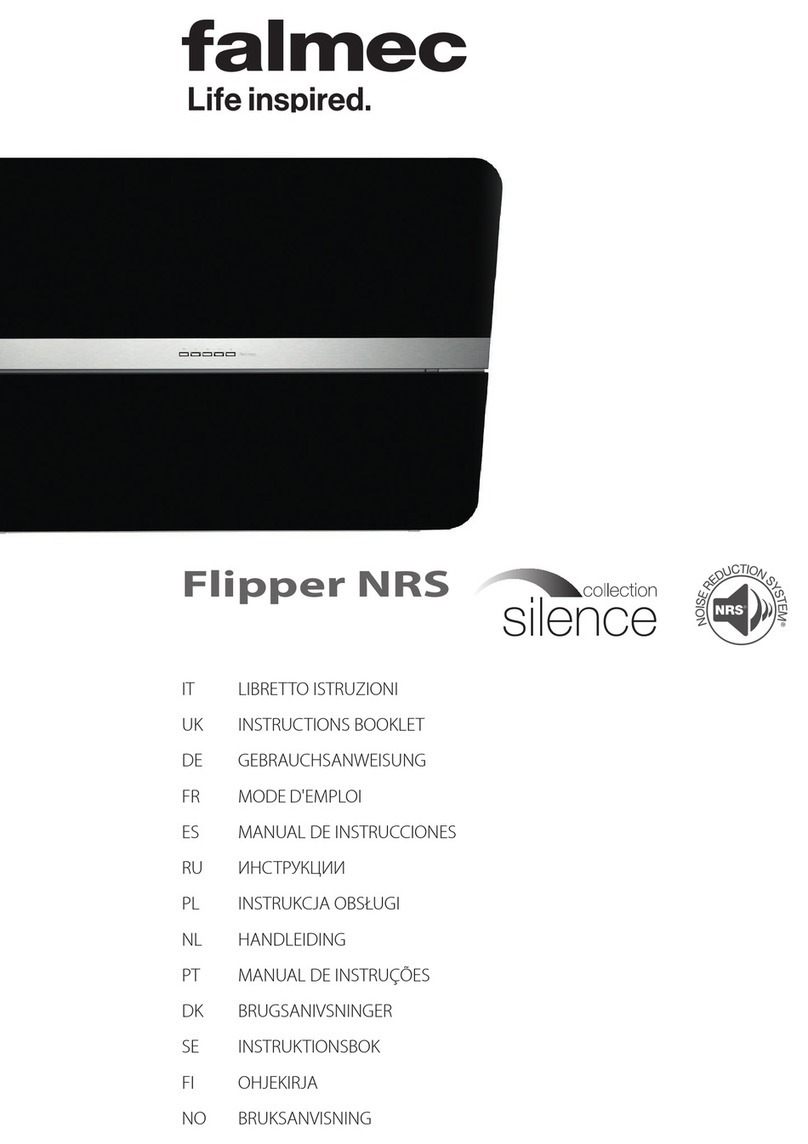 FALMEC Flipper NRS Silence Series User manual
