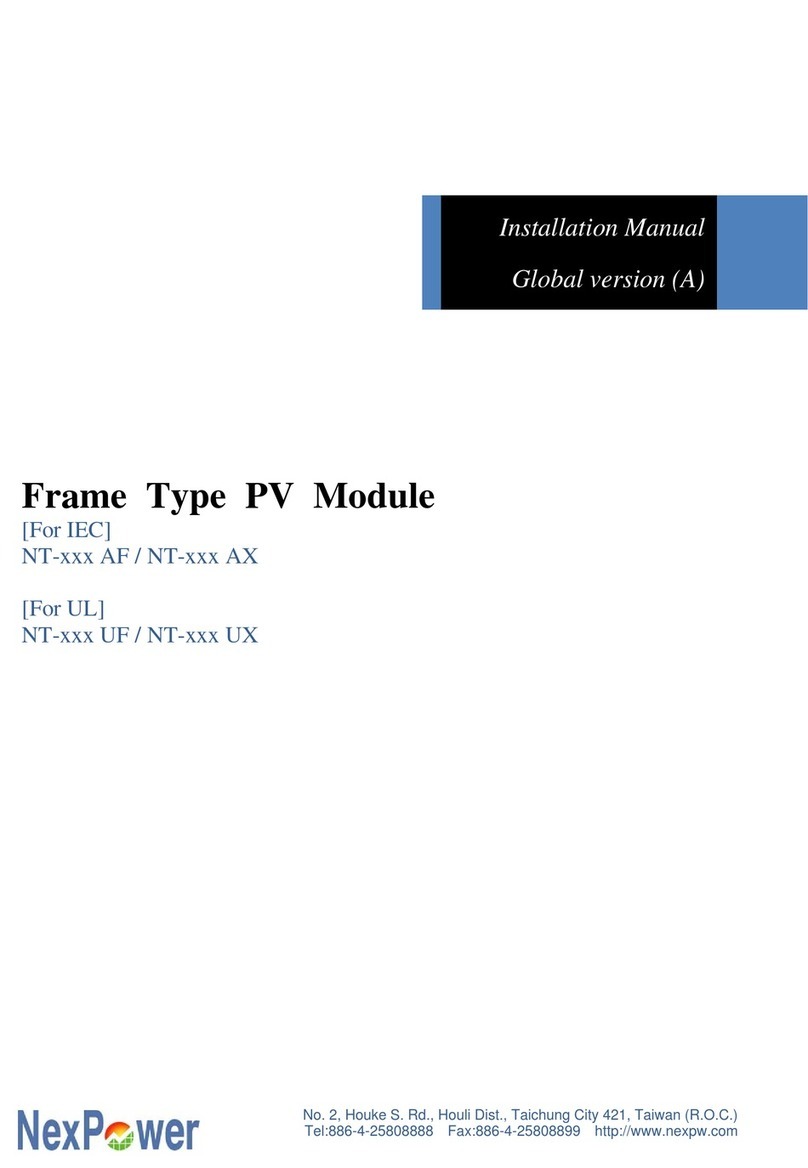 NexPower NT AF Series installation manual NexPower NT AF Series installation manual