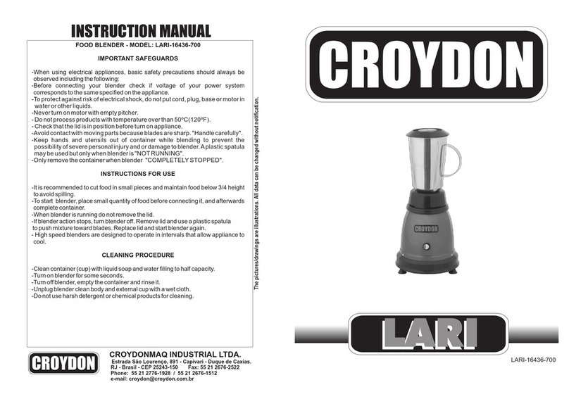 croydon LARI Series User manual