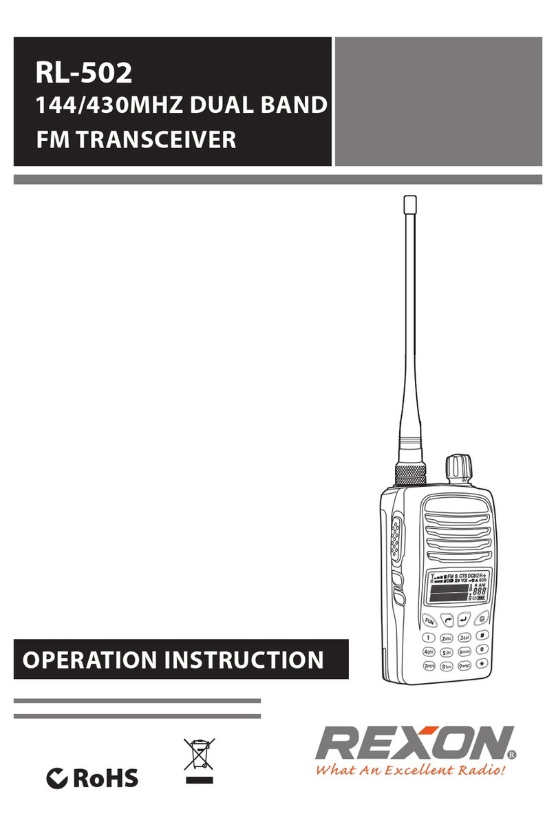 REXON RL-502 Technical manual