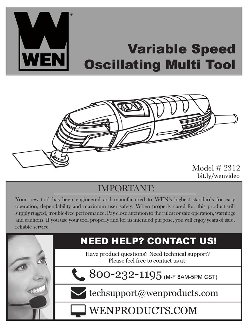 Wen 2312 User manual