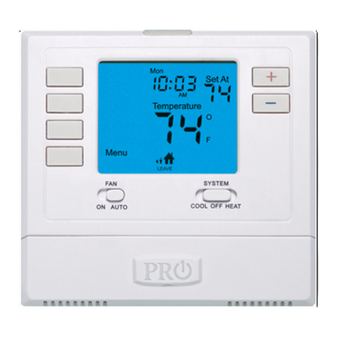 Pro 1 IAQ True Comfort T715 User manual Pro 1 IAQ True Comfort T715 User manual
