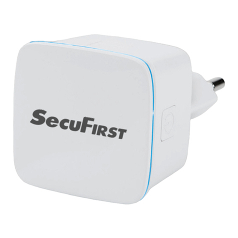 Secufirst REP240 Installation and operating instructions