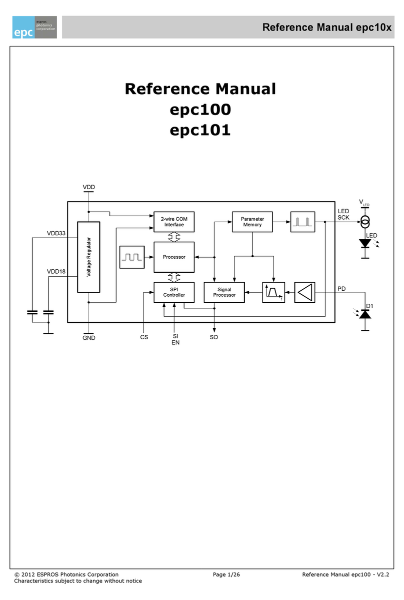 ESPROS epc10 Series Reference manual
